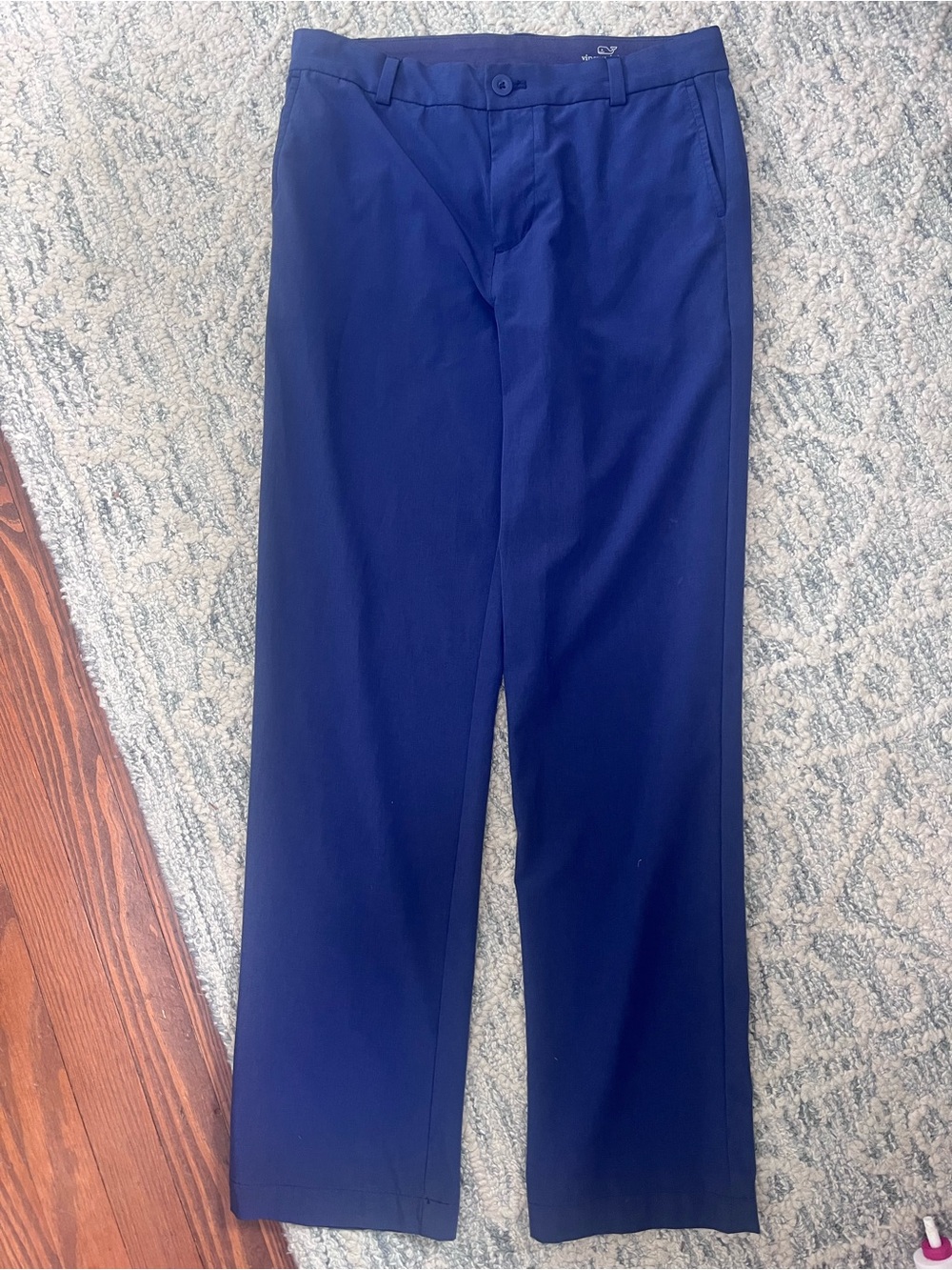 Vineyard Vines Boys On-The-Go performance Navy Dress Pants